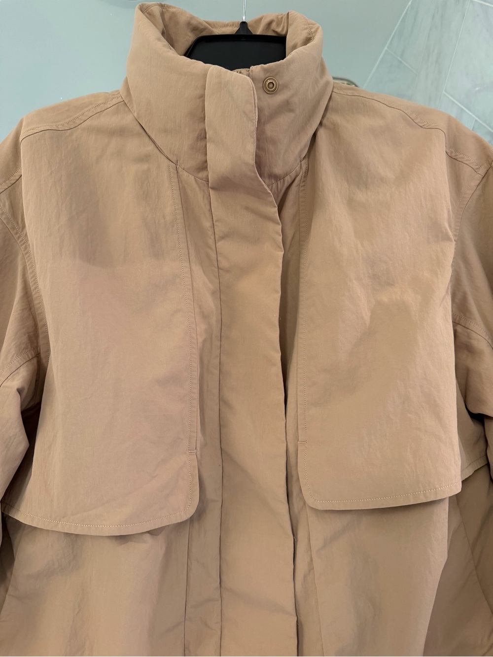Lululemon Always Effortless Jacket- "Evolve". Size Small. Worn once. With hood. - Picture 9 of 12
